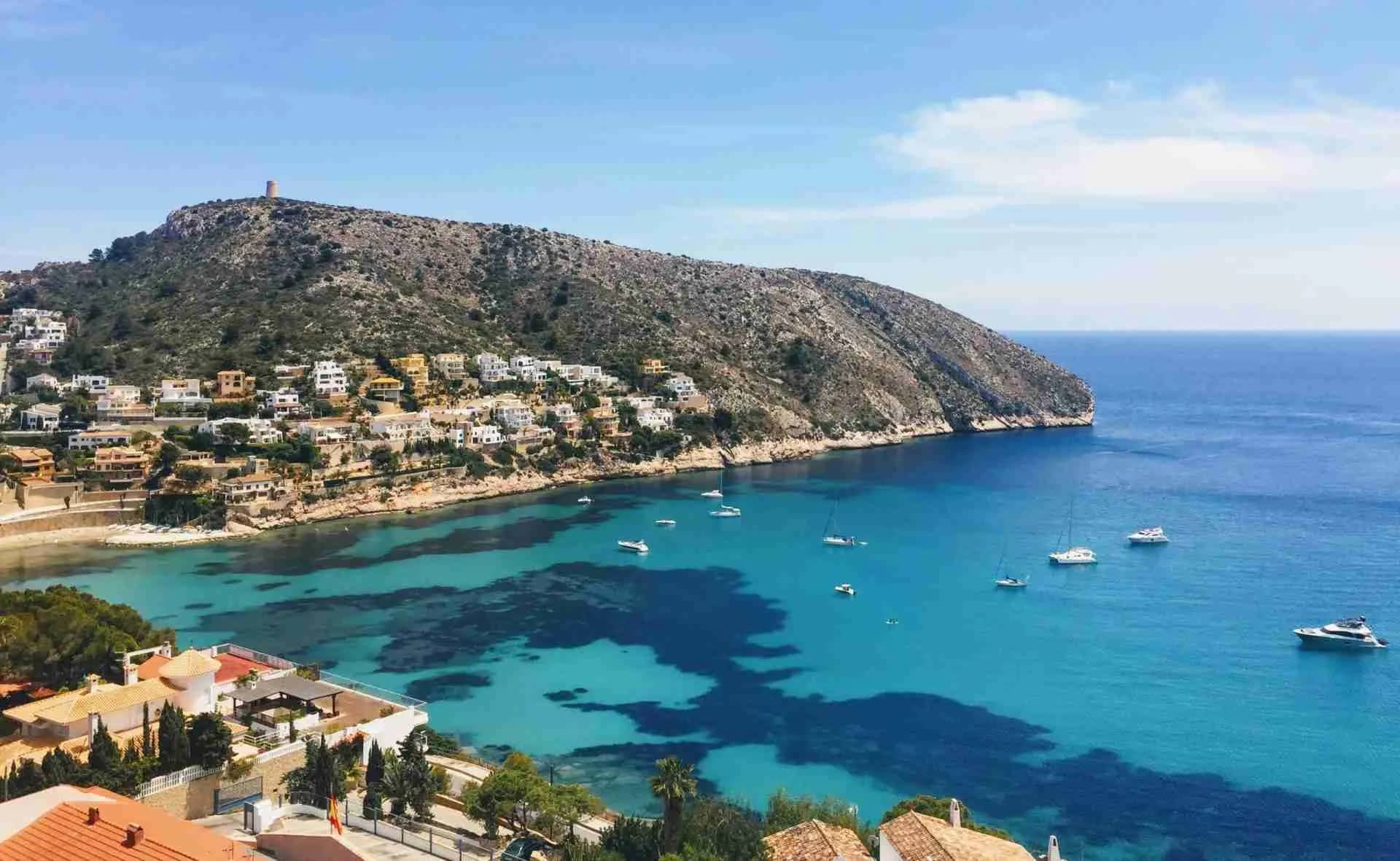 Paseo barco Moraira